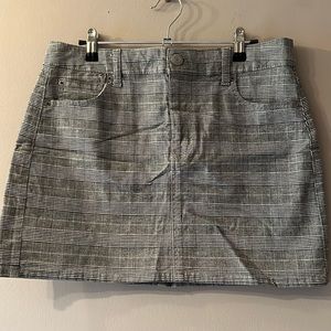 AE plaid mini skirt